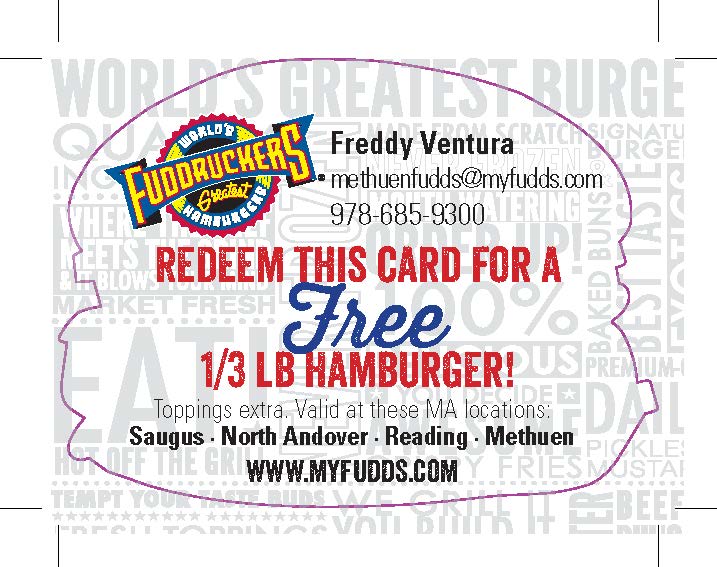 Burger Card - General Manager